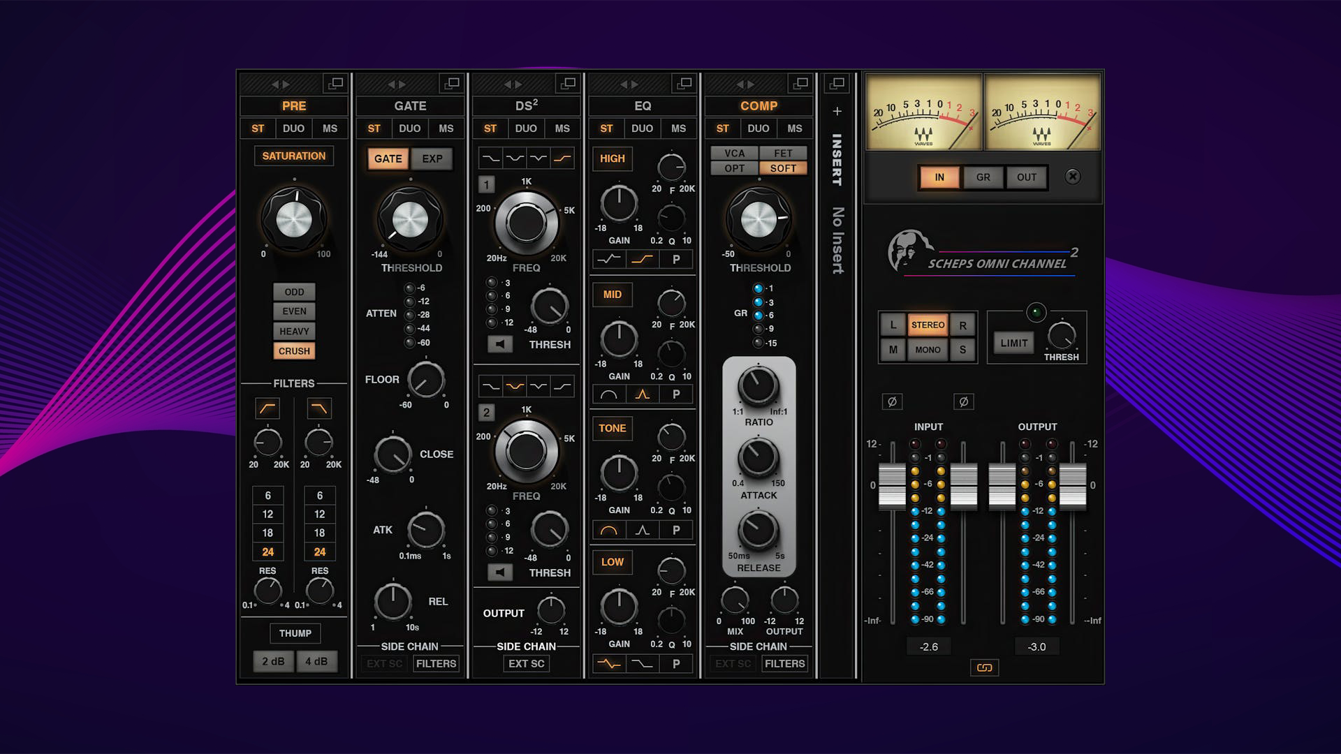 Waves Scheps Omni Channel - Channel Strip Plug-In Waves Scheps Omni Channel - Channel Strip Plug-In
