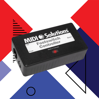 MIDI Solutions Footswitch Controller MIDI Utility