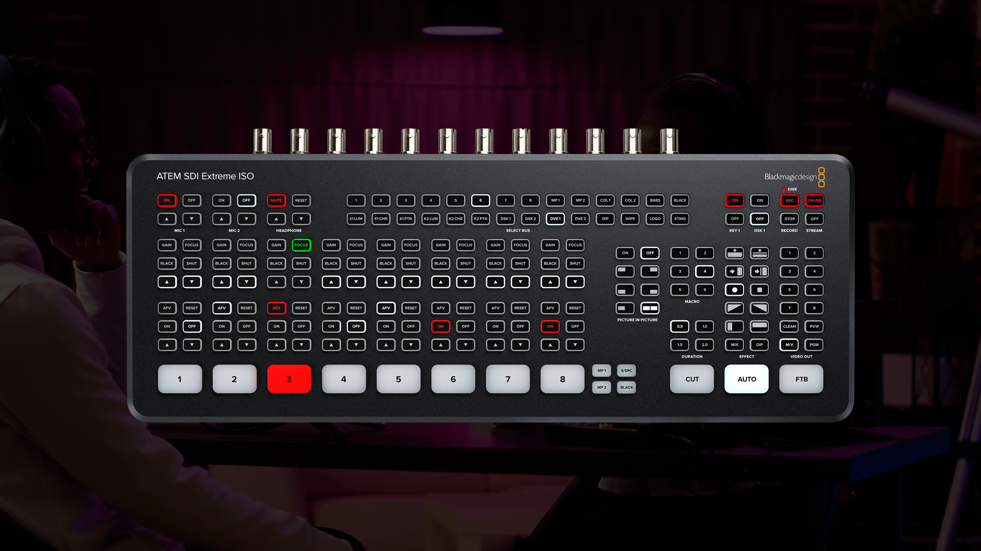 Blackmagic Design ATEM SDI Extreme ISO Switcher Blackmagic Design ATEM SDI Extreme ISO Switcher