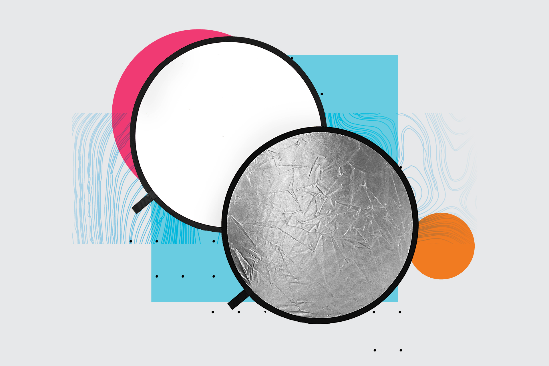 Impact Collapsible Circular Reflector Disc