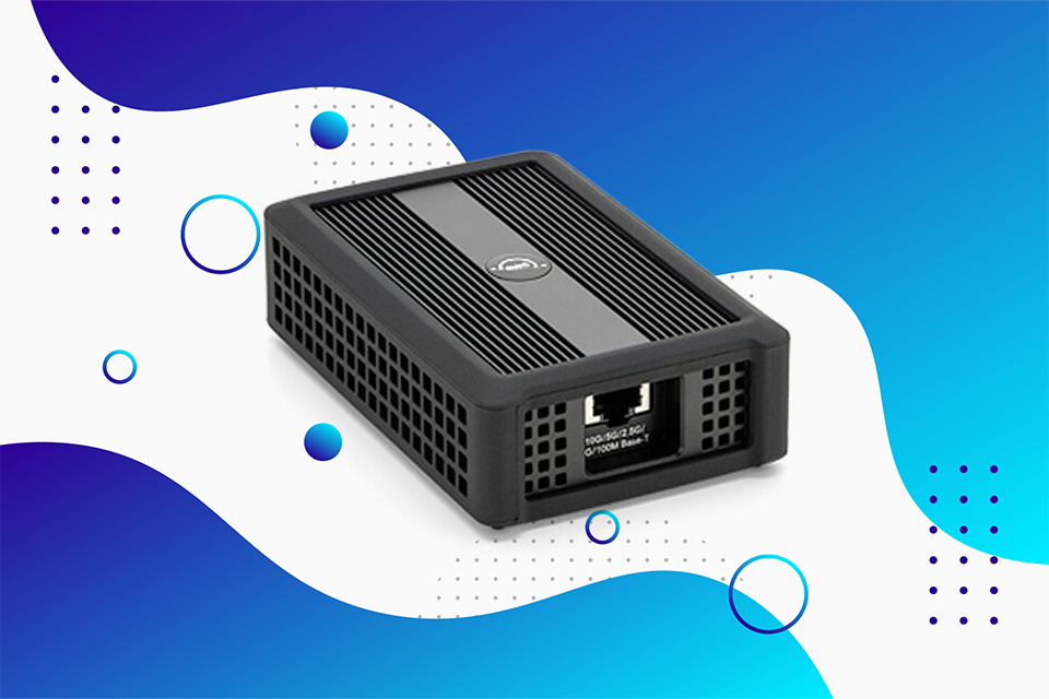 OWC Thunderbolt 3 10 Gb/s Ethernet Adapter OWC Thunderbolt 3 10 Gb/s Ethernet Adapter