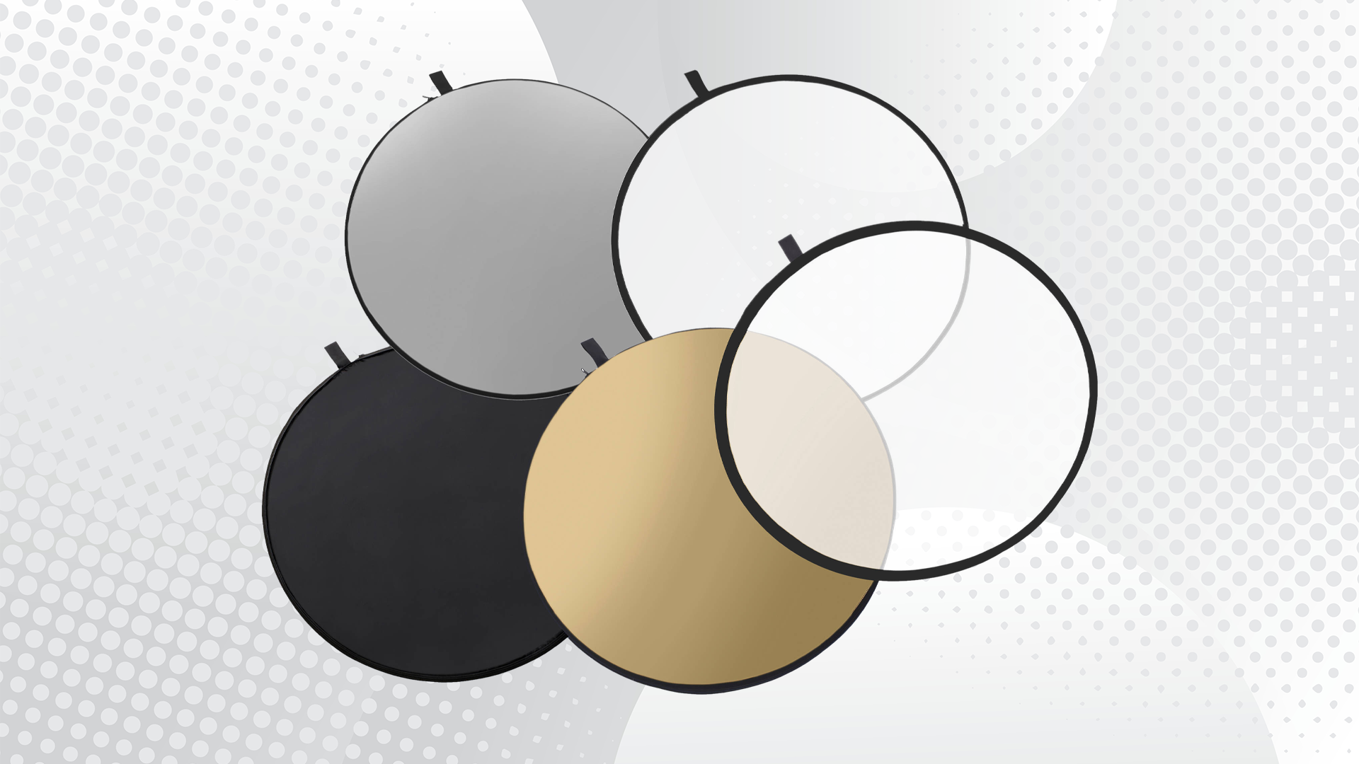 Raya 5-in-1 Collapsible Reflector Disc