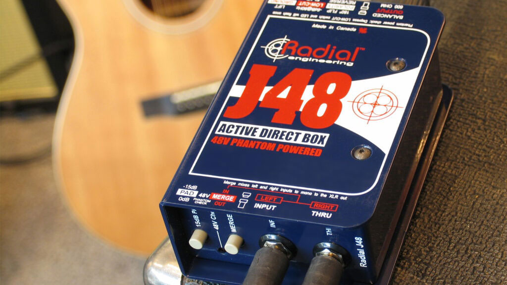Radial Engineering J48 Phantom Powered Active Direct Box