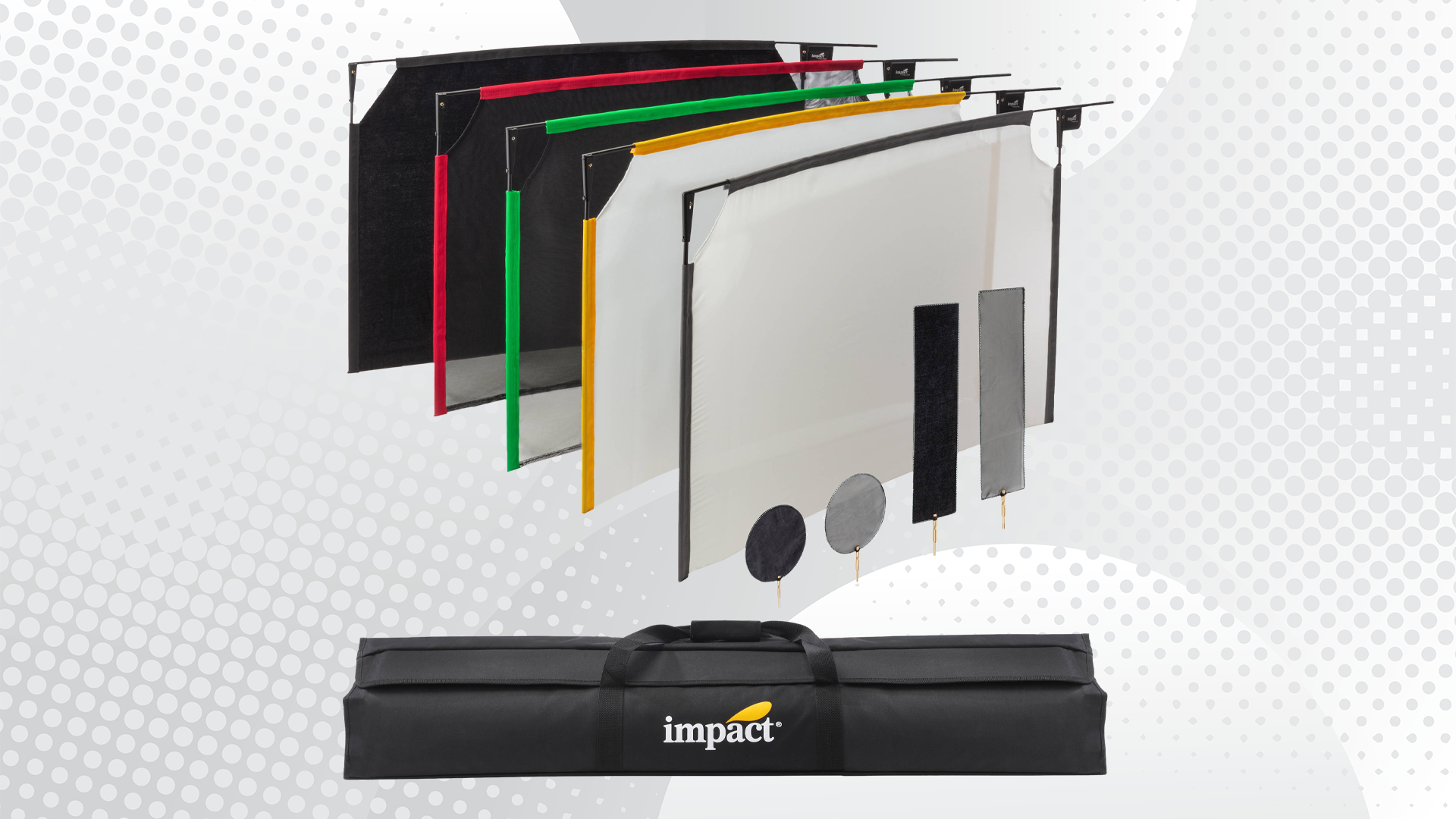 Impact PortaFrame Scrim Flag Kit