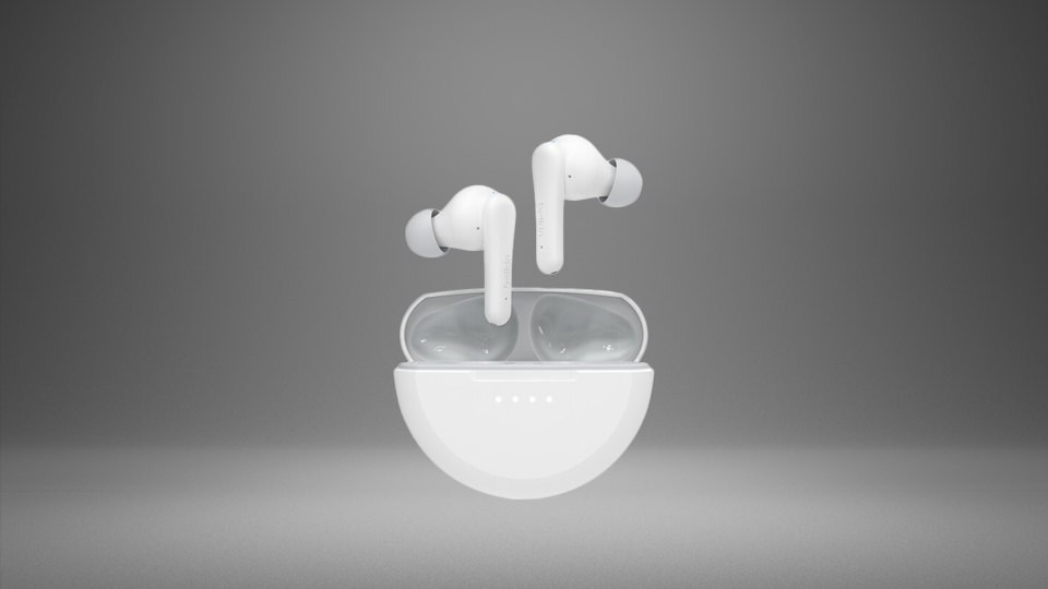 Belkin SoundForm Nano 2 Wireless Earbuds for Kids (White) Belkin SoundForm Nano 2 Wireless Earbuds for Kids (White)