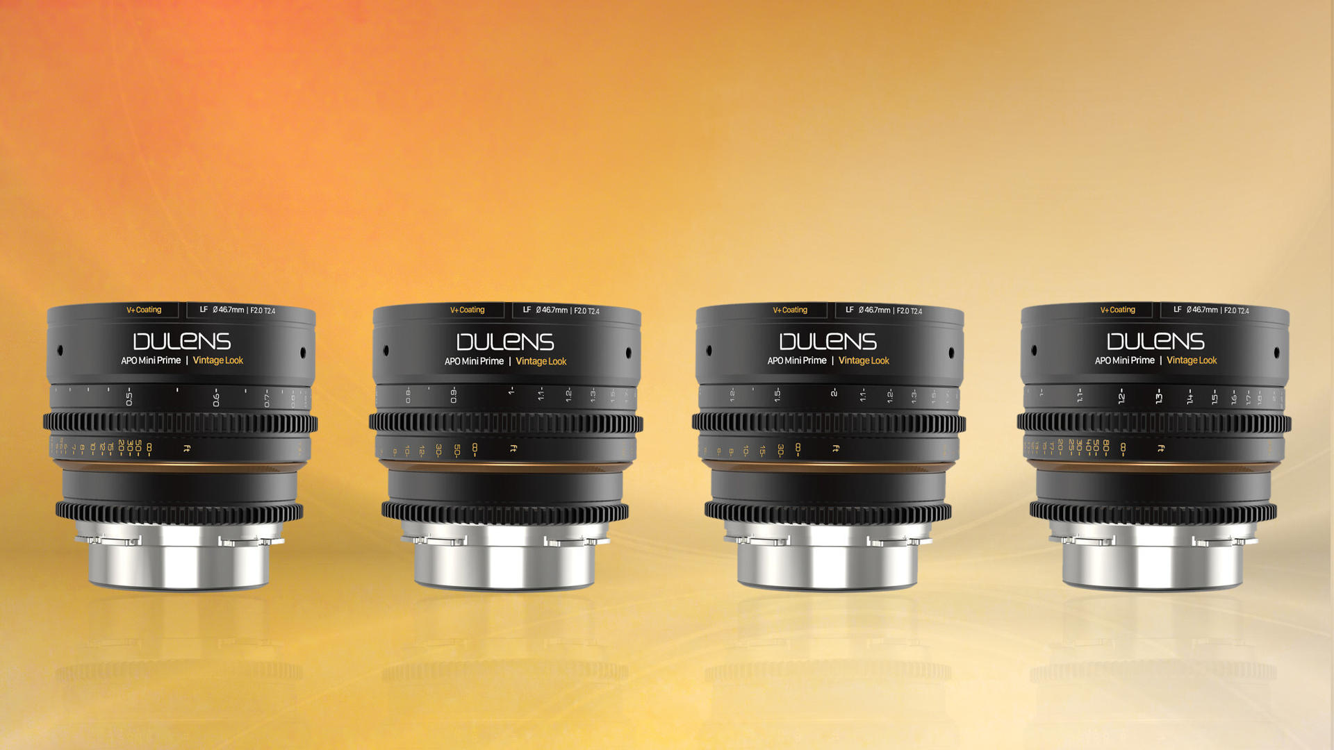 Dulens APO Mini Prime T2.4 4-Lens Kit