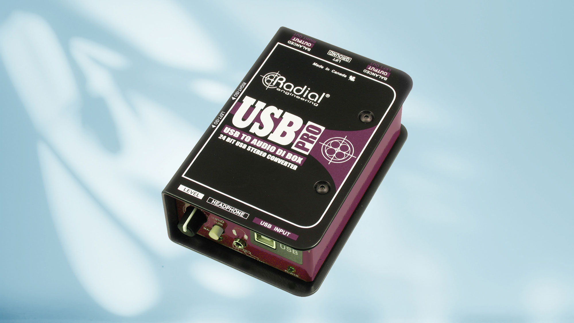 Radial Engineering USB-Pro Stereo USB Laptop DI