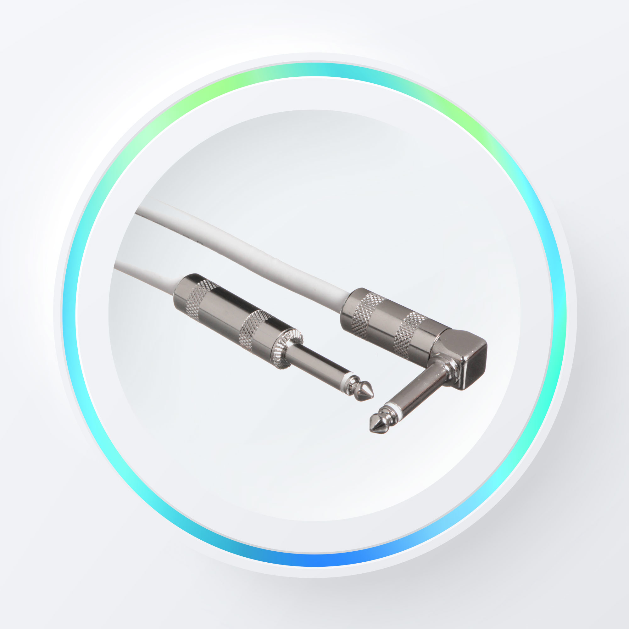 Hosa Technology Straight to Right-Angle Guitar Cable - 10' Hosa Technology Straight to Right-Angle Guitar Cable - 10'