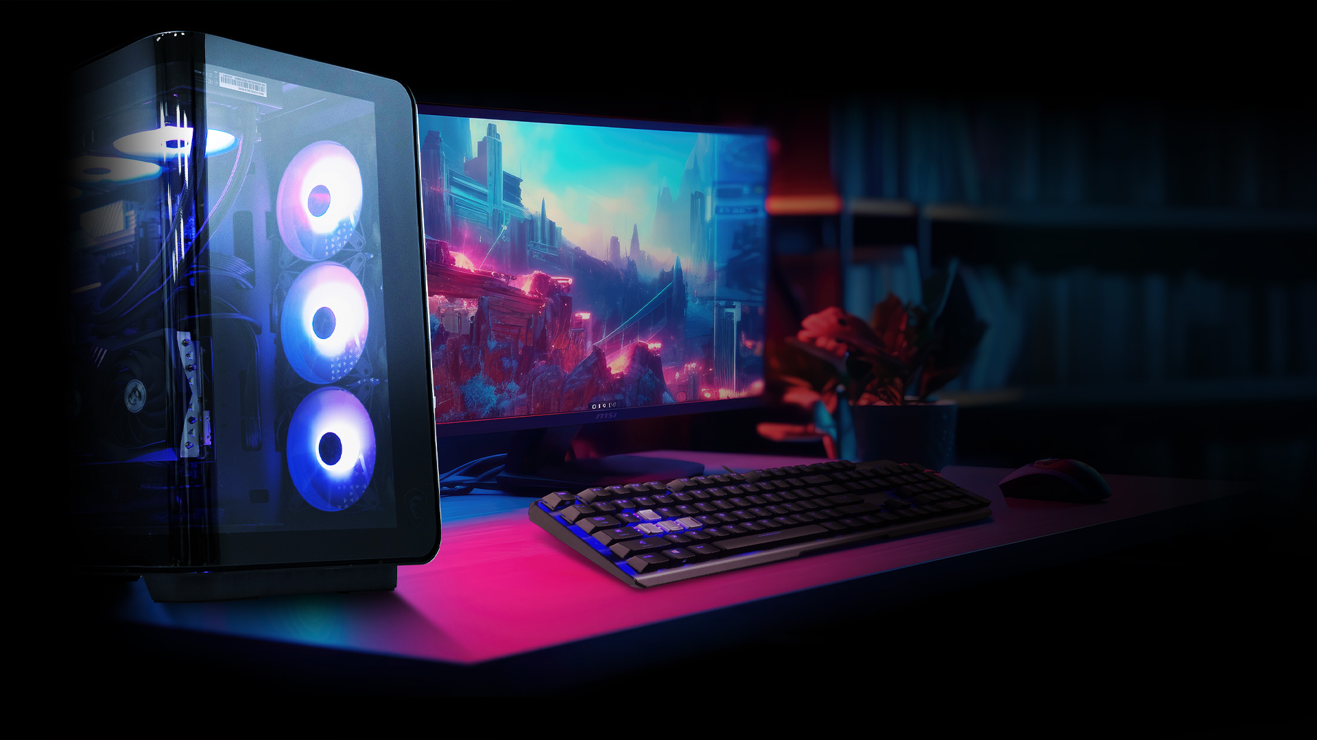 MSI Vision Elite RS AI Gaming Desktop Computer MSI Vision Elite RS AI Gaming Desktop Computer