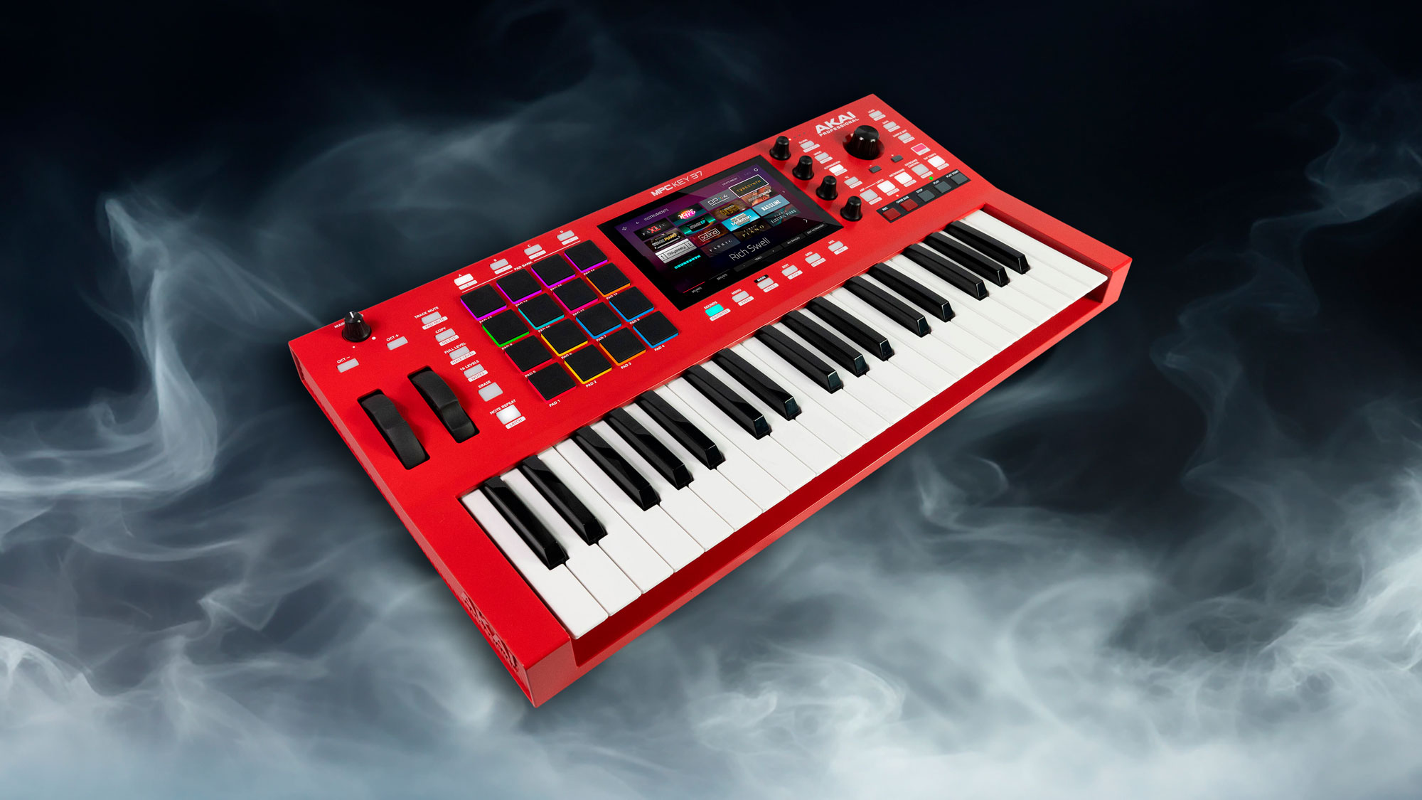 Akai Professional MPC Key 37 Standalone Keyboard Workstation with Sampler and Sequencer Akai Professional MPC Key 37 Standalone Keyboard Workstation with Sampler and Sequencer