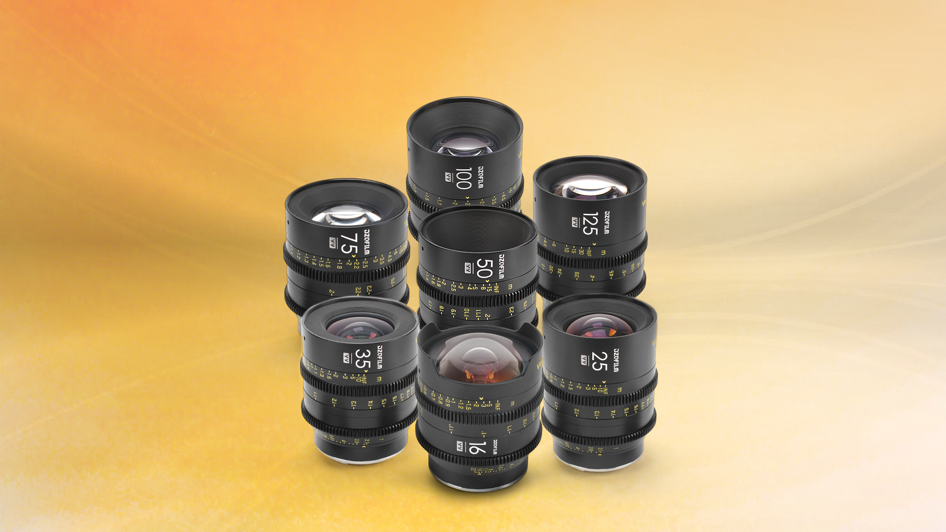DZOFilm VESPID Prime 7-Lens Kit V2