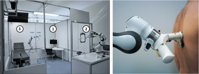 A potential telemedical diagnosis room A potential telemedical diagnosis room