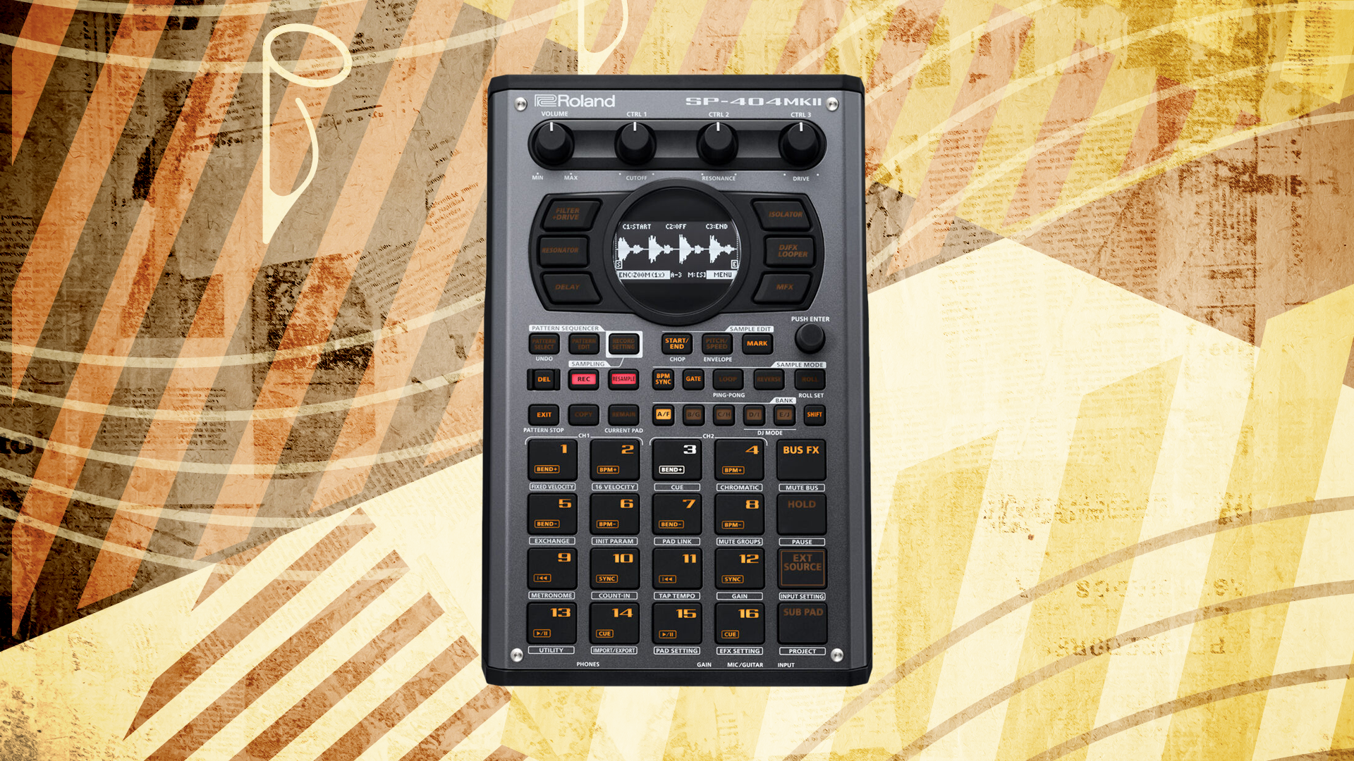 Roland SP-404MKII Creative Sampler and Effector