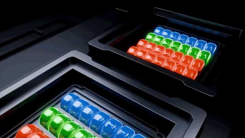 6000-lumen powerhouse that boasts a dual triple-laser RGB