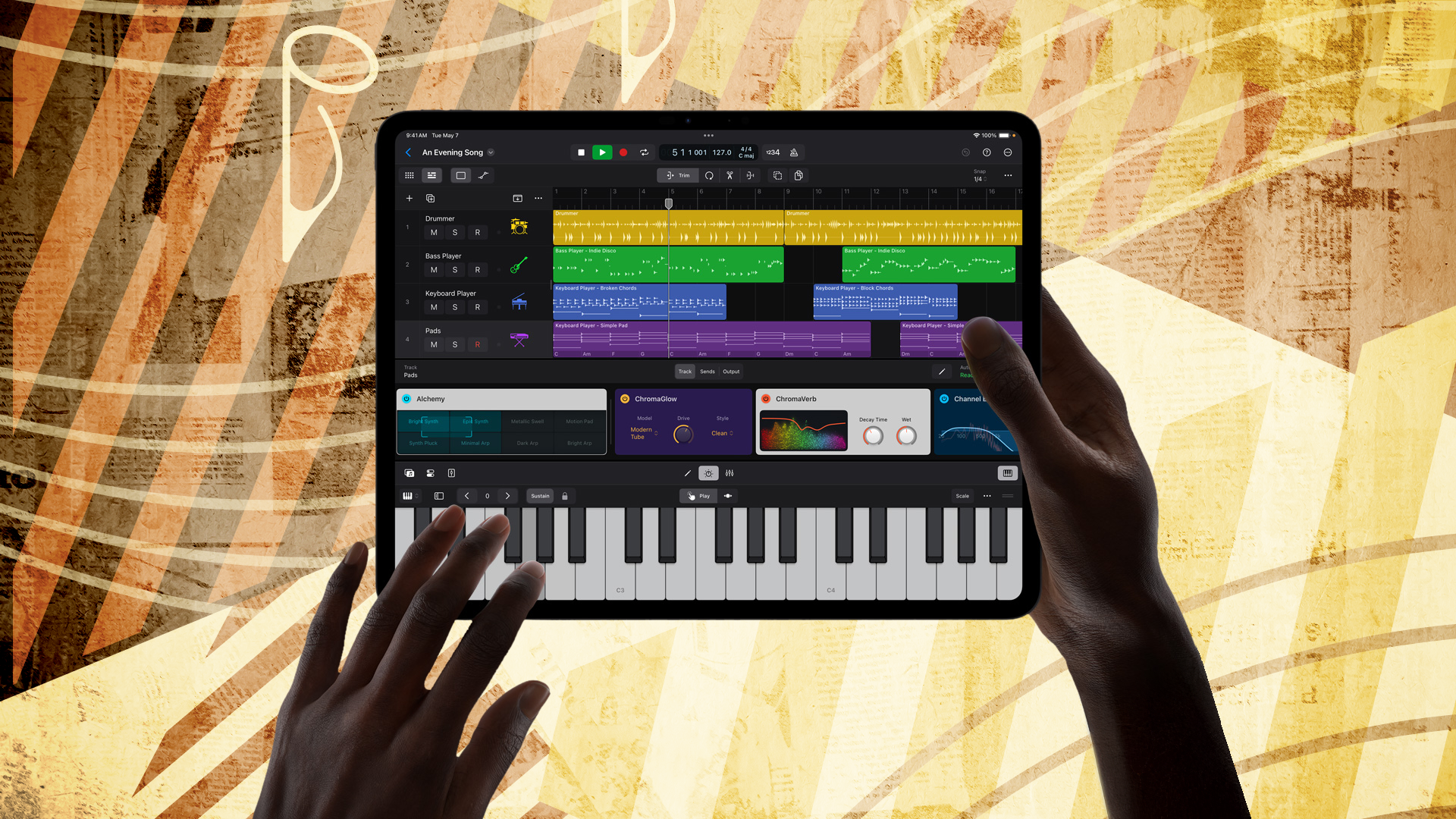 iPad and Logic Pro