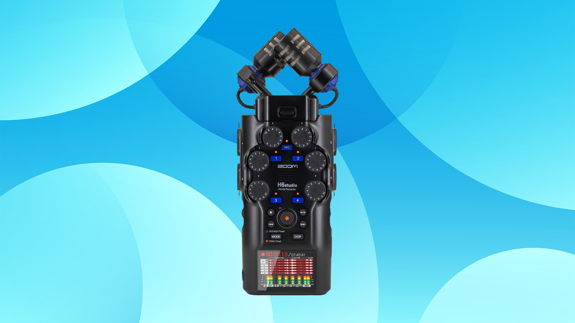 Zoom H6studio 6-Track Handy Recorder with 32-Bit Float Recording