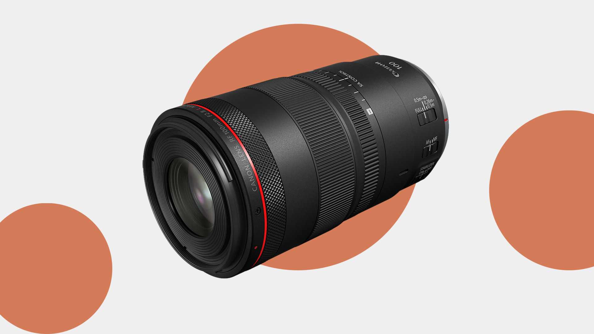 Canon RF 100mm f/2.8 L Macro IS USM Lens Canon RF 100mm f/2.8 L Macro IS USM Lens