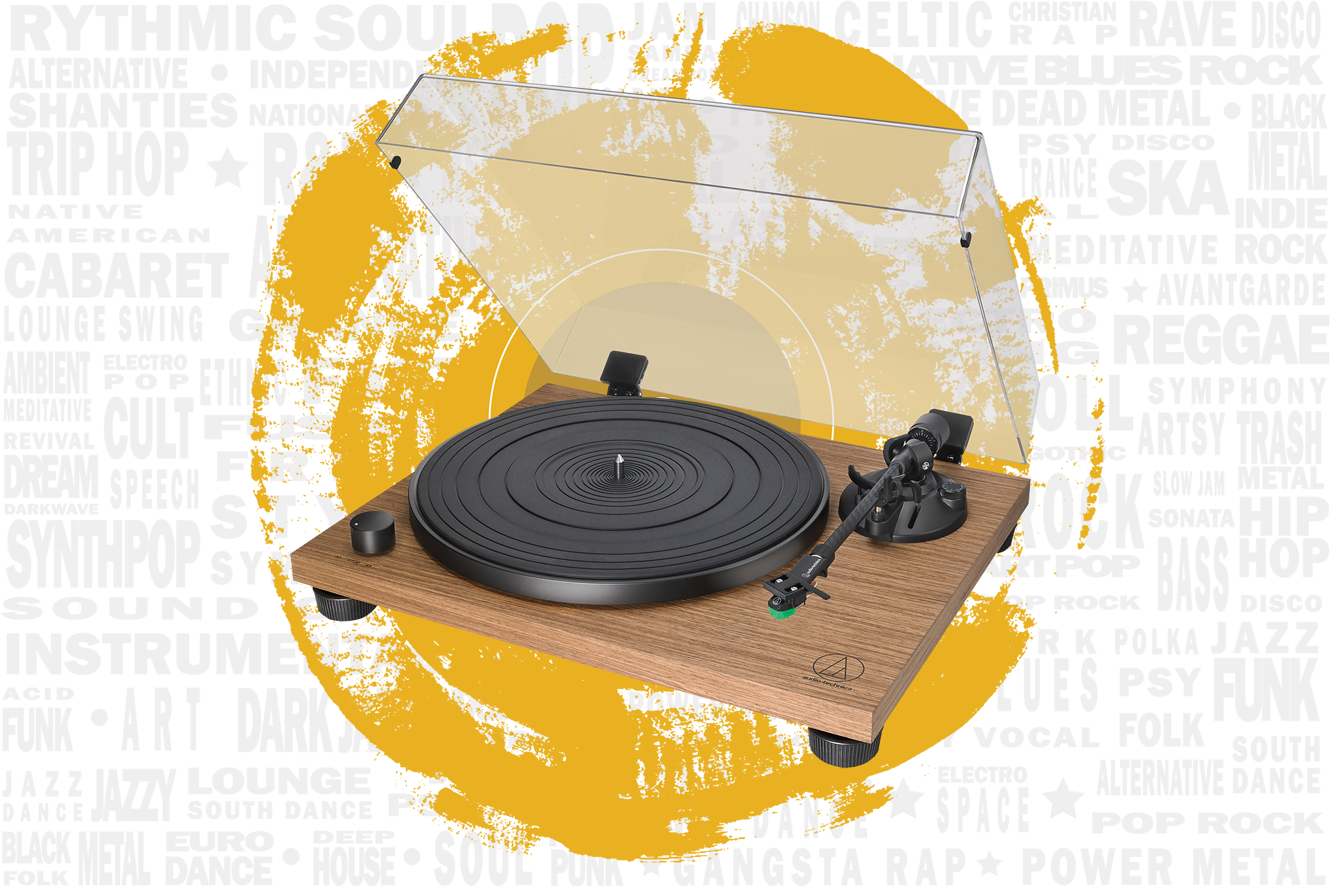 Audio-Technica Consumer AT-LPW40WN Stereo Turntable Audio-Technica Consumer AT-LPW40WN Stereo Turntable
