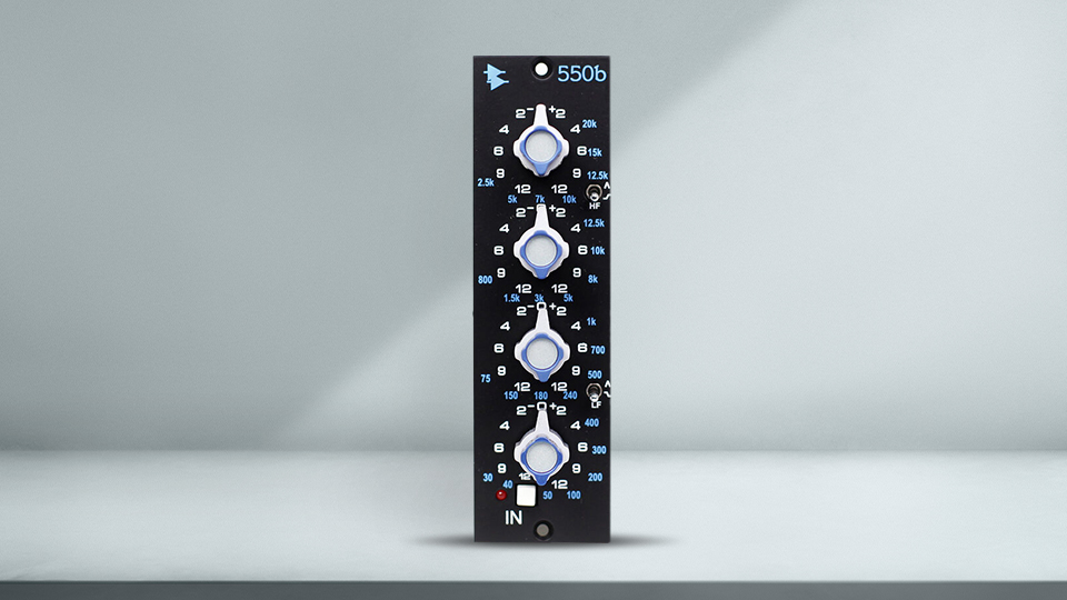 API AUDIO 550b 500 Series 4 Band EQ Module
