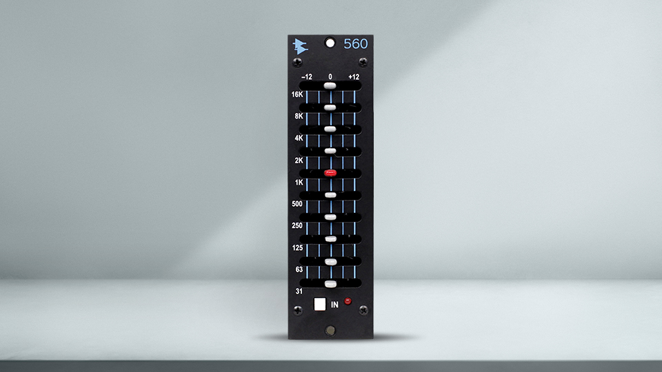 API AUDIO 560 500 Series Graphic EQ Module