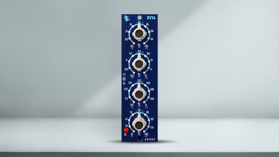 API AUDIO SV14 500 Series Parametric EQ Module