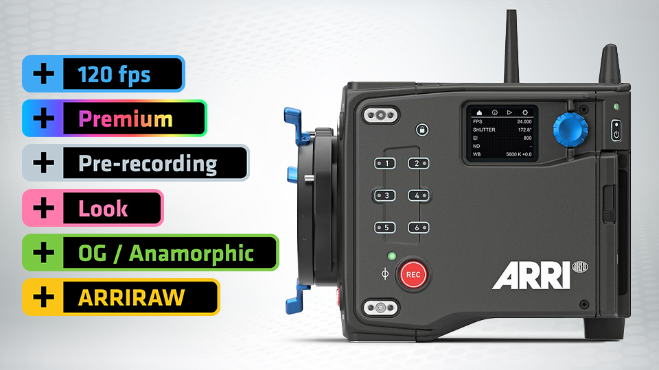 ARRI ALEXA 35 Extended Features