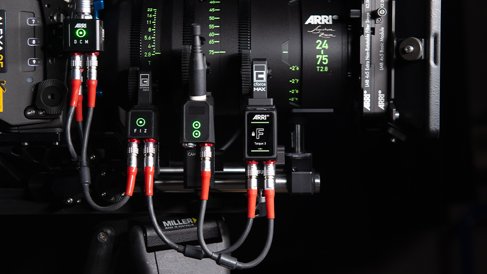 ARRI cforce MAX lens motor Close up