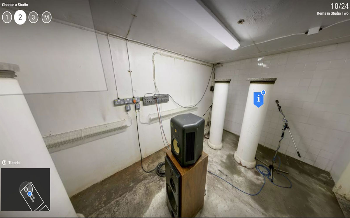 The echo chamber at Abbey Road Studios&nbsp;