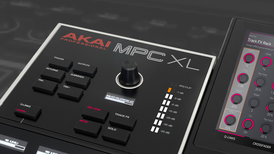 Akai Professional MPC XL Close Up