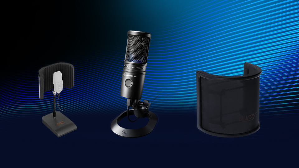 Audio Technica AT2020USB X Desktop Value Kit with Reflection Filter and Pop Screen Audio Technica AT2020USB X Desktop Value Kit with Reflection Filter and Pop Screen