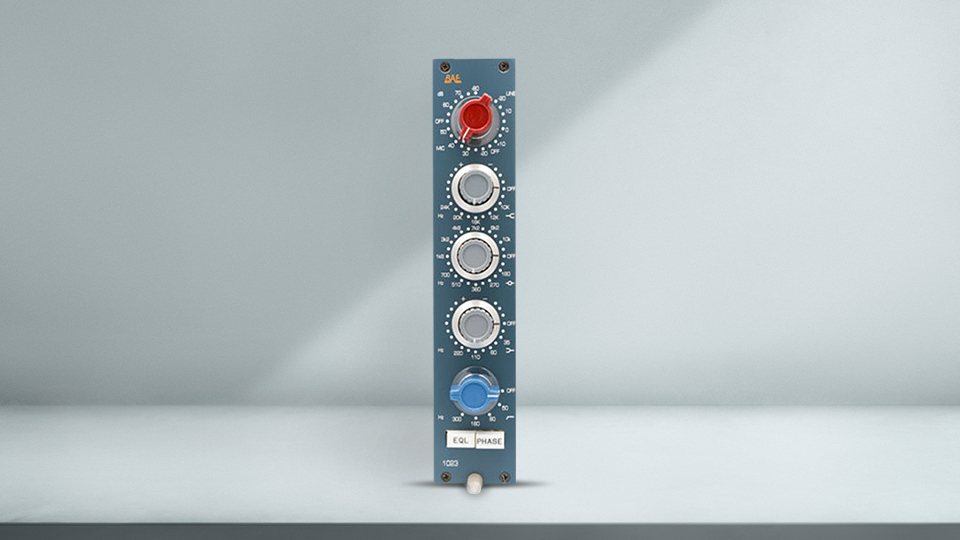 BAE Audio 1023L Mic Preamp and 3 Band EQ