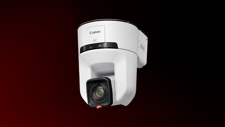 Canon CR N350 4K60p PTZ Camera with 20x Zoom White Canon CR N350 4K60p PTZ Camera with 20x Zoom White