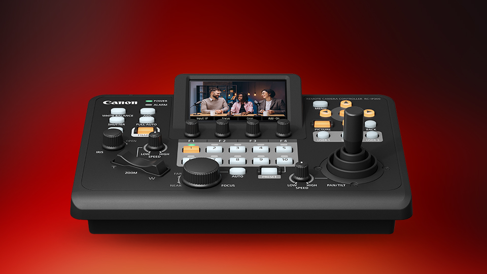 Canon RC IP300 PTZ controller Canon RC IP300 PTZ controller