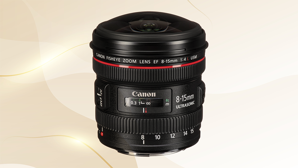 Canon EF 8-15mm f/4L Fisheye USM Lens
