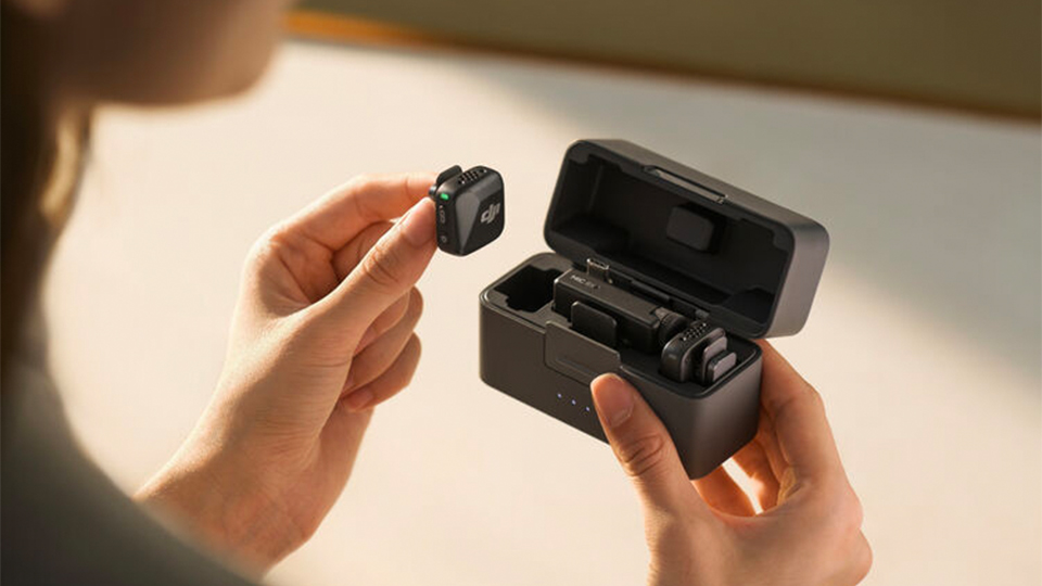 DJI Mic Mini 2-Person Compact Wireless Microphone System for Camera & Smartphone DJI Mic Mini 2-Person Compact Wireless Microphone System for Camera & Smartphone