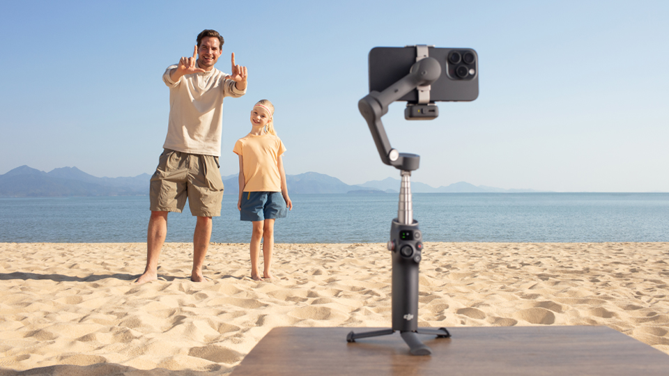 DJI Osmo mobile 7P Gesture Control