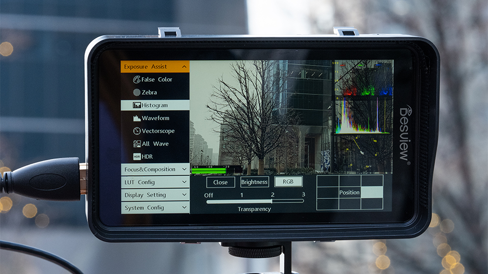 Desview R5II 5 5 inch touchscreen monitor Menus Desview R5II 5 5 inch touchscreen monitor Menus