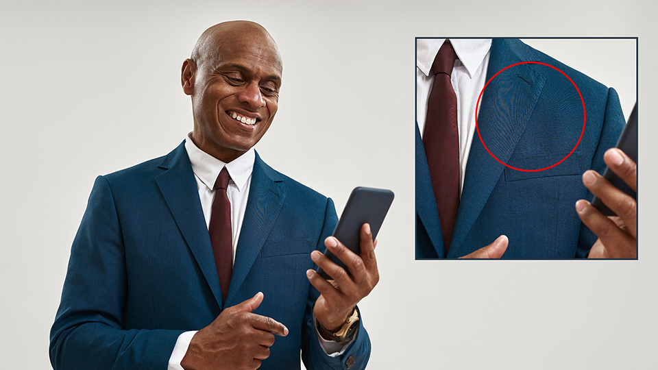 Example of introducing moiré/aliasing into a photo