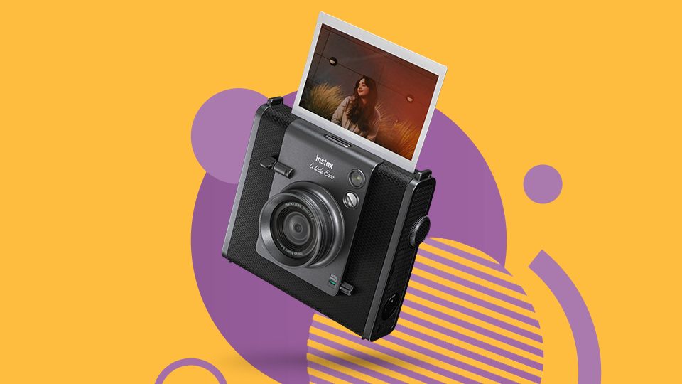 FUJIFILM INSTAX WIDE EVO Hybrid Instant Film Camera FUJIFILM INSTAX WIDE EVO Hybrid Instant Film Camera