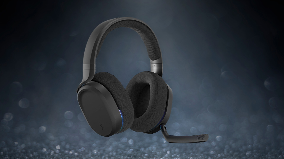 Fractal Design Scape Dark Wireless RGB Gaming Headset Fractal Design Scape Dark Wireless RGB Gaming Headset
