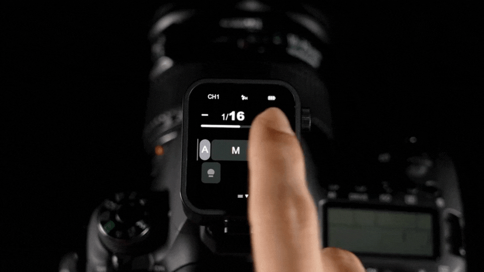 Touchscreen control over the Godox Xnano Trigger Touchscreen control over the Godox Xnano Trigger
