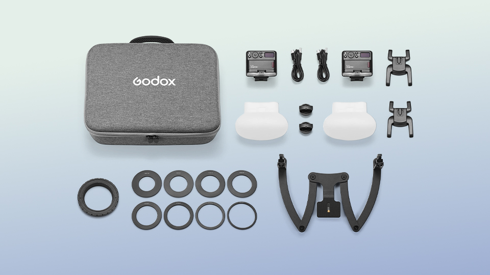 Godox MF12 Dental Macro Flash Kit Godox MF12 Dental Macro Flash Kit