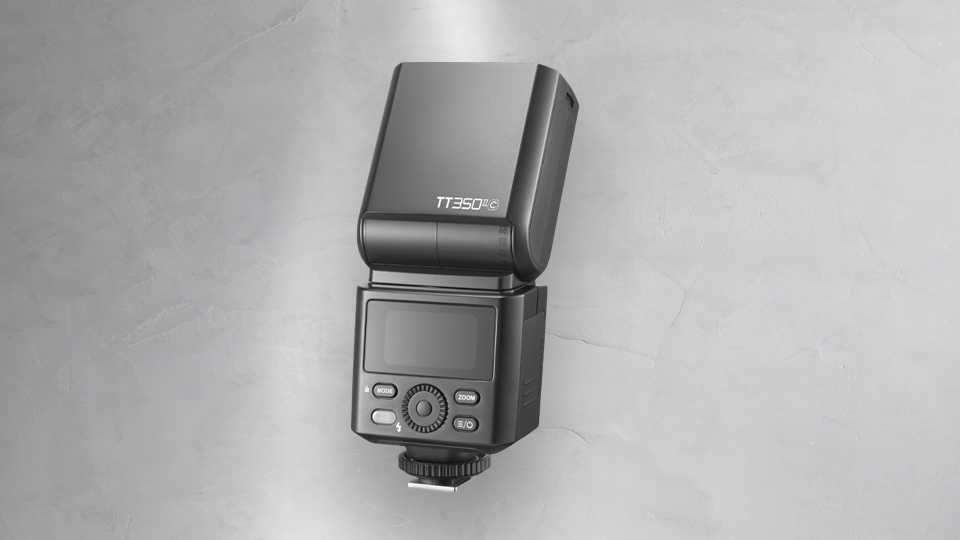 Godox TT350 II C Thinklite TTL Flash angled
