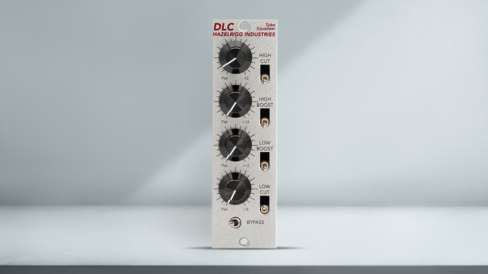 HAZELRIGG INDUSTRIES DLC Vacuum Tube Inductor Equalizer 500 Series Module