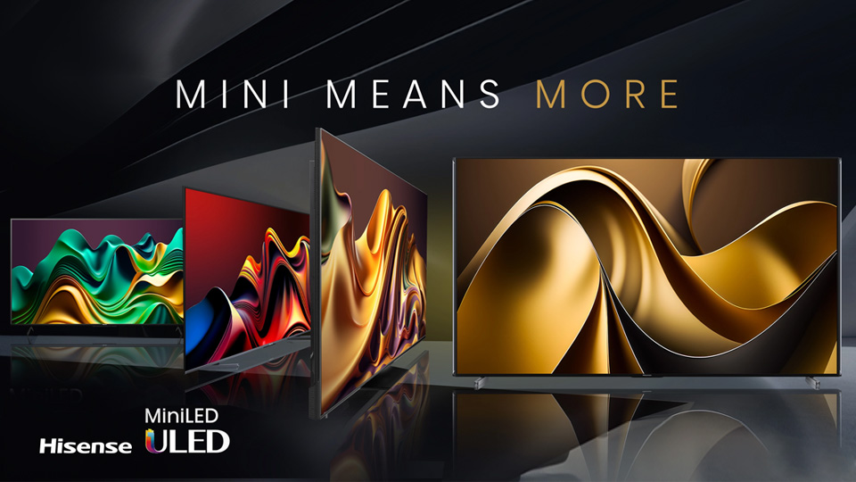 Hisense CES 2025 Mini Means More