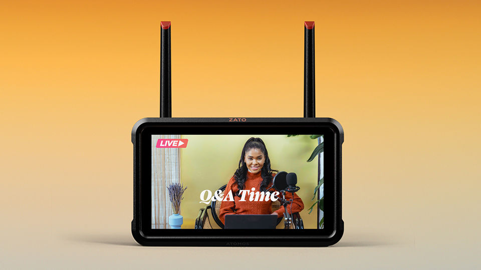 Atomos ZATO CONNECT 5.2" Network-Connected Video Monitor & Recorder 1080p60 Atomos ZATO CONNECT 5.2" Network-Connected Video Monitor & Recorder 1080p60