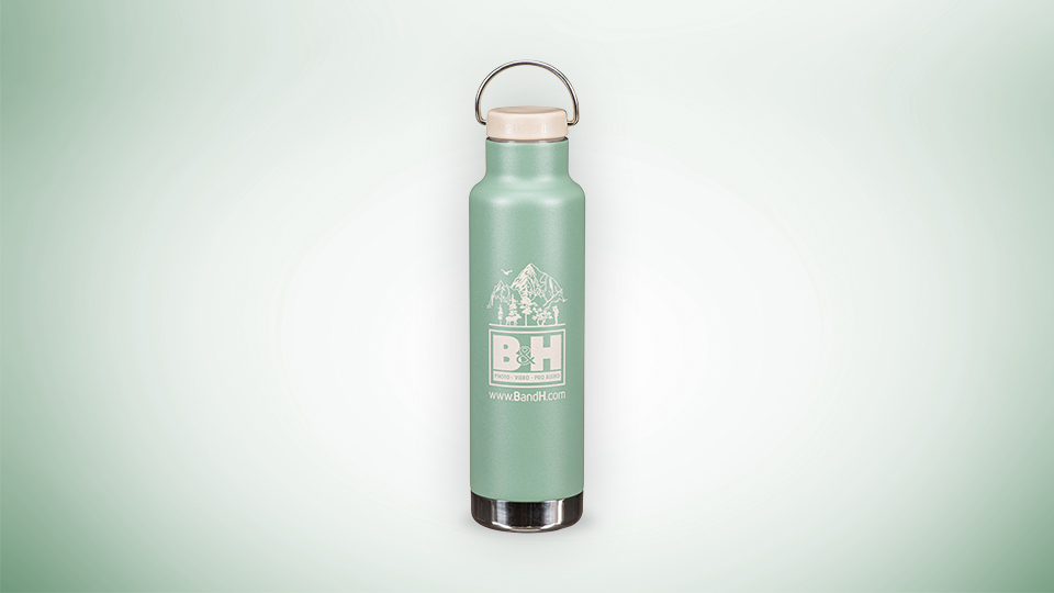 Klean Kanteen Insulated Classic Water Bottle with Loop Cap with Steel Bale