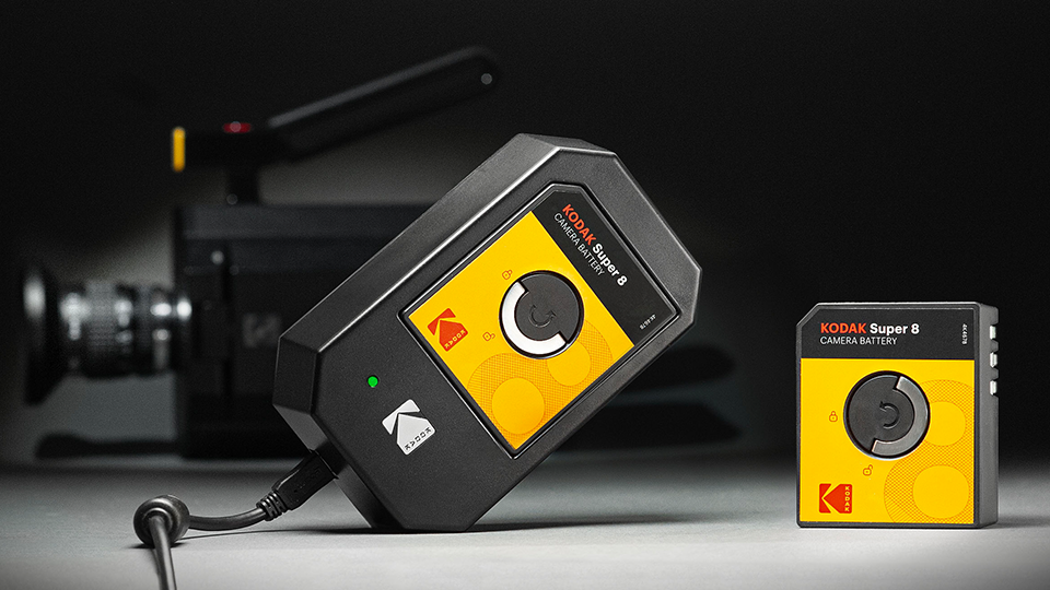 Kodak Super 8 Camera with Super 8 Battery Pack and Charger Kodak Super 8 Camera with Super 8 Battery Pack and Charger