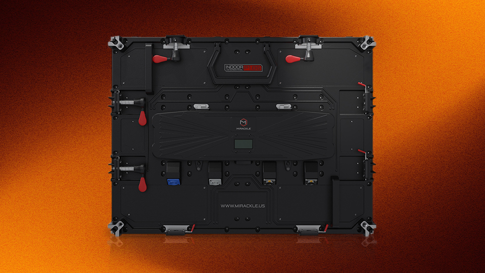 LED Nation P1.86mm GOB Video Wall for Indoor Virtual Production rear