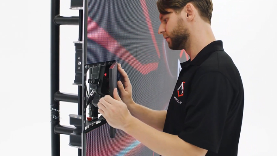 LED Nation Video Wall easy set up